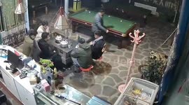 Earthquake rattles snooker club in China