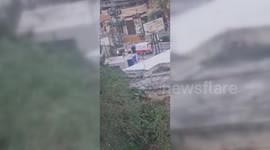 Israelis Search Emergency Vehicles During West Bank Raid