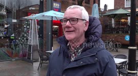 Residents of Warrington react to the success of local darts player Luke Littler