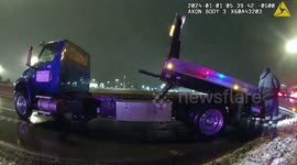 ﻿Drunk Driver Crashes into Police Car on New Year’s Day in Pepper Pike, USA