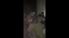 From the IDF attack in the Al-Salam neighborhood east of Rafah