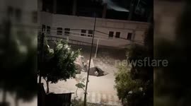 Palestinians Set Booby Trap For Israeli Bulldozer in Tammun