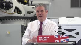 Sir Keir Starmer gives a new year’s speech in Bristol, UK