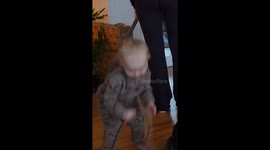 Son Tries A Dangerous Trick