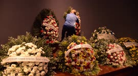 Funeral for former player and former coach of the Brazilian football team, Zagallo. The wake was this Sunday (7) at the CBF headquarters in Rio de Janeiro/Brazil