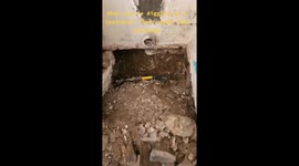 'Human or animal?': Plumber finds over 20 'bones' and teeth while on job (PART 1)