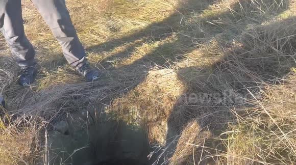 Dog rescued from a canal without a lid in Romania. The owner dropped him off while taking him to the vet