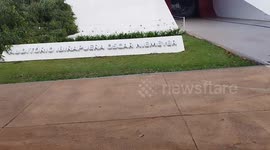Ibirapuera Park Closed due to Heavy Rainfall Hit the Capital of Sao Paulo