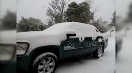 Winter Comes To Flagstaff, AZ, USA