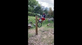Biking mastery: fearless stunts at Olot's 'scary bike park'