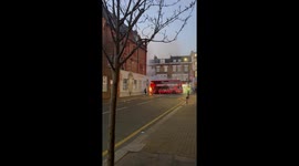 Bus on fire in London #3 - will provide context via X DM’s