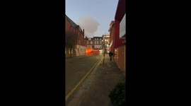 Bus on fire in London #4 - will provide context via X DM’s