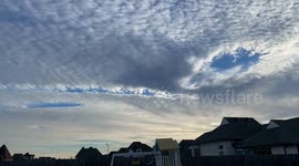 Bewildering punch hole cloud spotted in Louisiana