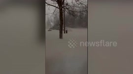 Video shows severe snow conditions in Buffalo, New York