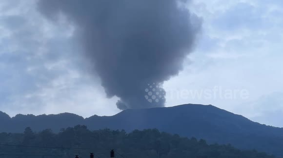 Ash continues to billow from Indonesia's Mount Marapi