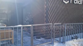 Group wearing huge bells protest against World Economic Forum in Switzerland