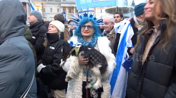 Pro Israel rally in London calls to never forgive and never forget