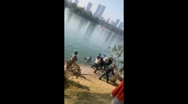 Heroic elderly man saves drowning boy from lake in China