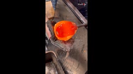 A gifted glass artist showcases marvelous innovative techniques - Stretch, Squish & Polish!