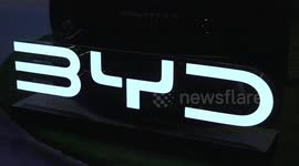 China's BYD introduces 3 EV models in Indonesia