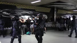 Police Inspection During Protests Against The Increase in Public Transport Fares in Sao Paulo, Brazil