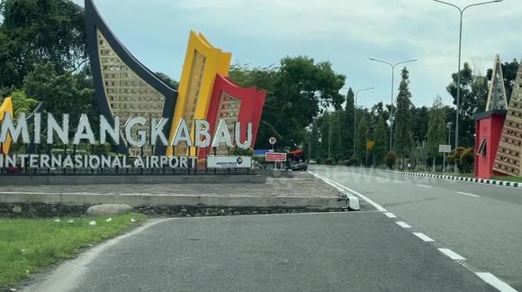 Indonesian airport closed due to volcanic ash from erupting Mount Marapi