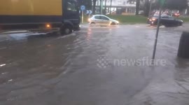 Spain: Storm Juan Brings Heavy Rain And Causes Flooding In Badajoz 2