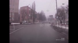 Swish, swish, BOOM! (ORIGINAL TITLE: Кировоград ДТП ул. Полтавская 28.12.12)