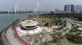 File footage: Yundong Library in Haikou, China