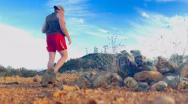 Christopher pilot Hayes celebrates after robs a bank and buries the money at the top of black mountain