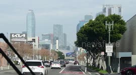 Air pollution levels are on the rise in the city of Los Angeles, California