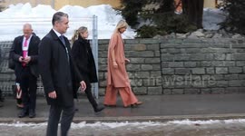 Queen Máxima of the Netherlands is grilled as 2024 WEF conference in Davos by independent media