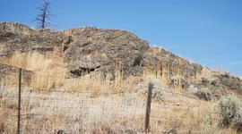 Overlooking Okanagan Lake from the Bluffs in British Columbia, Canada