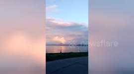 Philippines Taal Volcano spews smoke plume amid mild seismic unrest