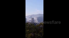 Venezuela: Forest Fire Breaks Out At Waraira Repano National Park