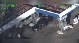 Jail Escapee Hides from Police in a Garbage Can in Atlanta, GA, USA