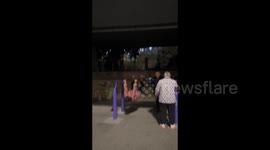 Elderly Woman Demonstrates Impressive Skills in Huaibei, China