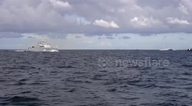 Russia says its Black Sea fleet safely neutralised submerged anchor mine