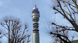 BT Tower in London marks Holocaust Memorial Day