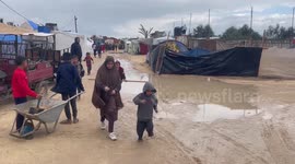 Crisis in Gaza worsened by floods as 
