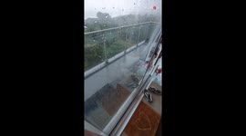 Tiles in flight: When storm turns plastic tiles into projectiles