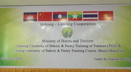 LMC-funded ToT bakery, pastry course launched in Myanmar