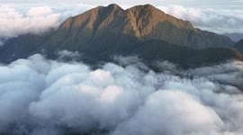 Aerial footage shows stunning natural park in the Philippines