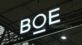 Chinese BOE group looks to boost growth in Europe at Spanish tech fair