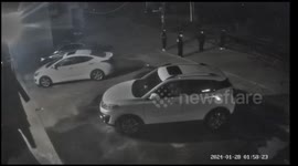 Dog Sparks Panic by Grabbing fireworks Back in Jiujiang, China