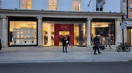 New Bond Street store Fenwicks one day before it shuts its doors for the last time after 130 years tradeing