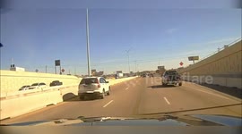 Police Officer Saves Choking Woman's Life on Texas Motorway, USA