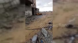 Gaza Camp In Ruins After Israeli Withdrawal