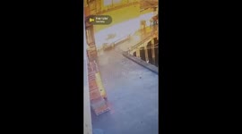 Forklift driver skids on black ice and falls into Newlyn Harbour