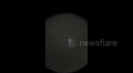 UFO Spotted in the Night Sky Over Suzhou, China